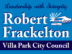 Robert Frackelton for Villa Park City Council